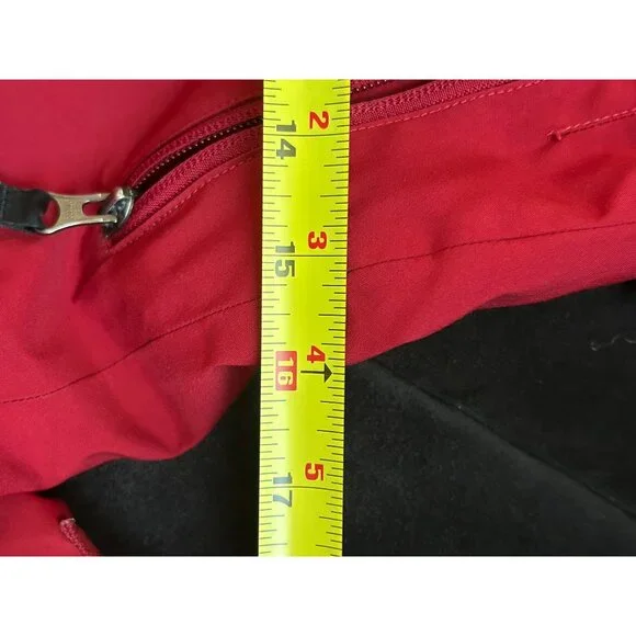 Marmot Red Snow Ski Insulated Waterproof Bib Overalls M Winter Sports Pants - Picture 4 of 11